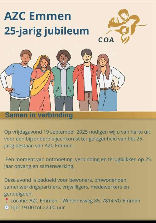 25 jaar AZC Emmen